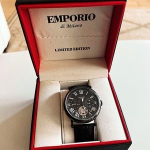 Emporio di Milano Black Men's Watch Limited Edition